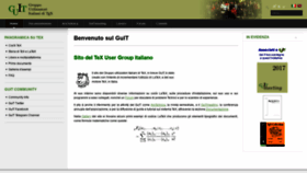 What Guitex.org website looked like in 2019 (5 years ago)