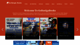 What Gobanglabooks.com website looked like in 2019 (5 years ago)