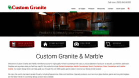 What Gogranite.ca website looked like in 2019 (5 years ago)