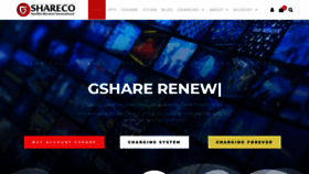 What Gshareco.com website looked like in 2019 (5 years ago)