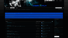 What Gamers-forum.com website looked like in 2019 (5 years ago)