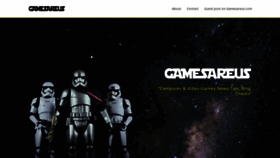 What Gamesareus.com website looked like in 2019 (5 years ago)