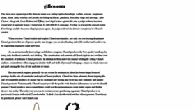 What Gifico.com website looked like in 2019 (5 years ago)