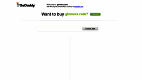 What Glomera.com website looked like in 2019 (5 years ago)