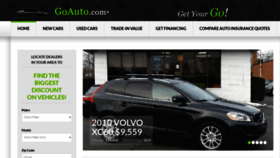 What Goauto.com website looked like in 2019 (5 years ago)