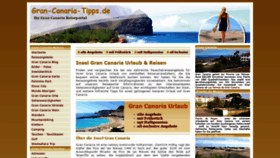 What Gran-canaria-tipps.de website looked like in 2019 (5 years ago)