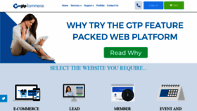 What Gtp-icommerce.com website looked like in 2019 (5 years ago)