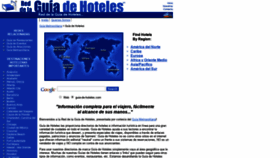What Guia-de-hoteles.com website looked like in 2019 (5 years ago)