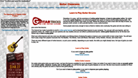 What Guitar-classroom.com website looked like in 2019 (5 years ago)