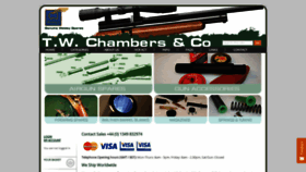 What Gunspares.co.uk website looked like in 2019 (5 years ago)