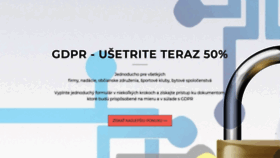 What Gdpr-dokumenty.eu website looked like in 2019 (5 years ago)
