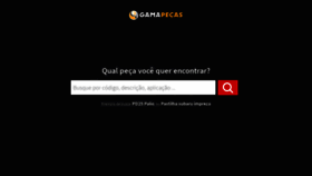 What Gamapecas.com.br website looked like in 2019 (5 years ago)