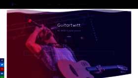 What Guitartwitt.com website looked like in 2019 (5 years ago)