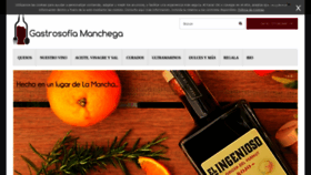 What Gastrosofiamanchega.com website looked like in 2019 (5 years ago)