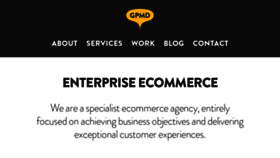 What Gpmd.co.uk website looked like in 2019 (5 years ago)