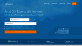 What Gsales.de website looked like in 2019 (4 years ago)
