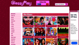 What Glossyplay.com website looked like in 2019 (5 years ago)