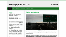What Gebzekurye.com website looked like in 2019 (4 years ago)