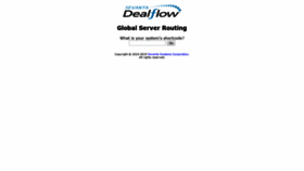 What Go.mydealflow.com website looked like in 2019 (5 years ago)