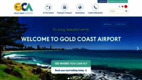 What Goldcoastairport.com.au website looked like in 2019 (4 years ago)