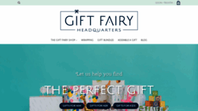 What Giftfairyhq.com website looked like in 2019 (4 years ago)