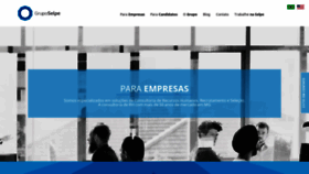 What Gruposelpe.com.br website looked like in 2019 (4 years ago)