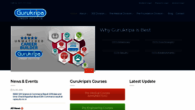What Gurukripa.ac.in website looked like in 2019 (7 years ago)