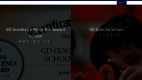 What Gdgoenkahyd.com website looked like in 2019 (5 years ago)