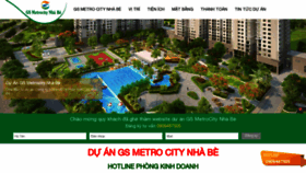 What Gsmetrocitynhabe.vn website looked like in 2019 (4 years ago)