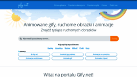 What Gify.net website looked like in 2019 (4 years ago)