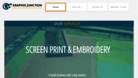 What Graphixjunction.com website looked like in 2019 (4 years ago)