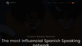 What Globalmedia.review website looked like in 2019 (4 years ago)