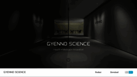 What Gyenno.com website looked like in 2019 (4 years ago)