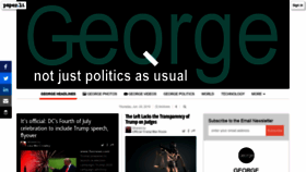 What Georgenews.org website looked like in 2019 (4 years ago)