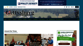 What Gettysburgtimes.com website looked like in 2019 (4 years ago)