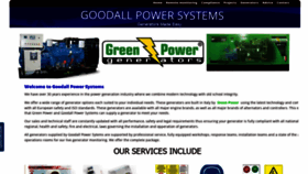 What Goodall.co.za website looked like in 2019 (4 years ago)