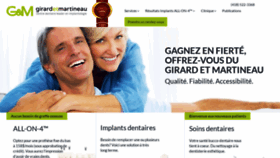 What Girardetmartineau.com website looked like in 2019 (4 years ago)