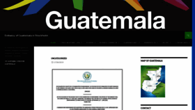 What Guatemala.se website looked like in 2019 (4 years ago)