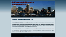 What Goldmangoldman.com website looked like in 2019 (4 years ago)