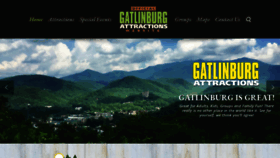 What Gatlinburg-attractions.com website looked like in 2019 (4 years ago)