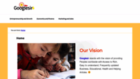 What Googlesir.com website looked like in 2019 (6 years ago)