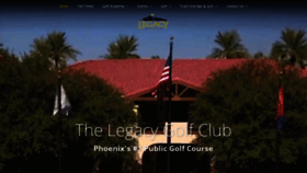 What Golflegacyresort.com website looked like in 2019 (4 years ago)