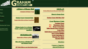 What Grahamcounty.net website looked like in 2019 (4 years ago)