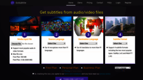 What Gosubtitle.com website looked like in 2019 (4 years ago)