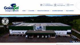 What Goiaspel.com.br website looked like in 2019 (6 years ago)