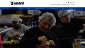 What Goodwillwny.org website looked like in 2019 (4 years ago)