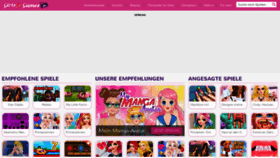 What Girlsgogames.de website looked like in 2019 (4 years ago)