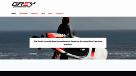 What Greypaddleboards.com website looked like in 2019 (4 years ago)