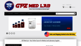 What Gpzmedlab.com website looked like in 2019 (4 years ago)