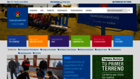 What Gualeguaychu.gov.ar website looked like in 2019 (4 years ago)